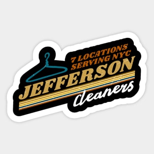 jefferson cleaners - 7 locations Sticker